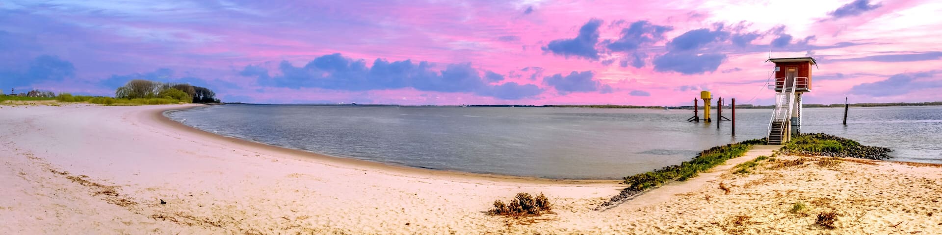 Wischhafen, Hafen, Nordsee, Deutschland