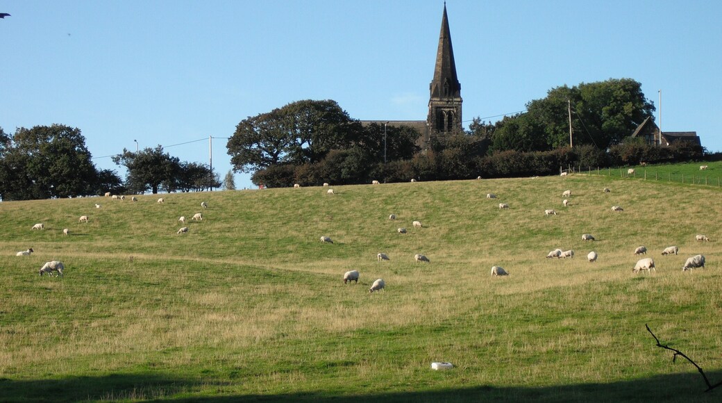 Christ Church Parbold As seen from Wood Lane.