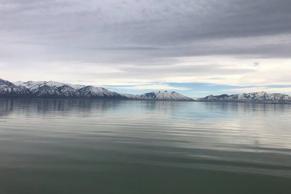 The views at Utah lake are something else