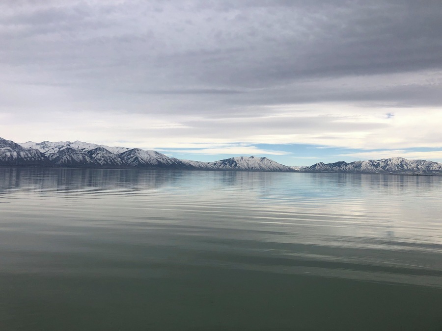 The views at Utah lake are something else