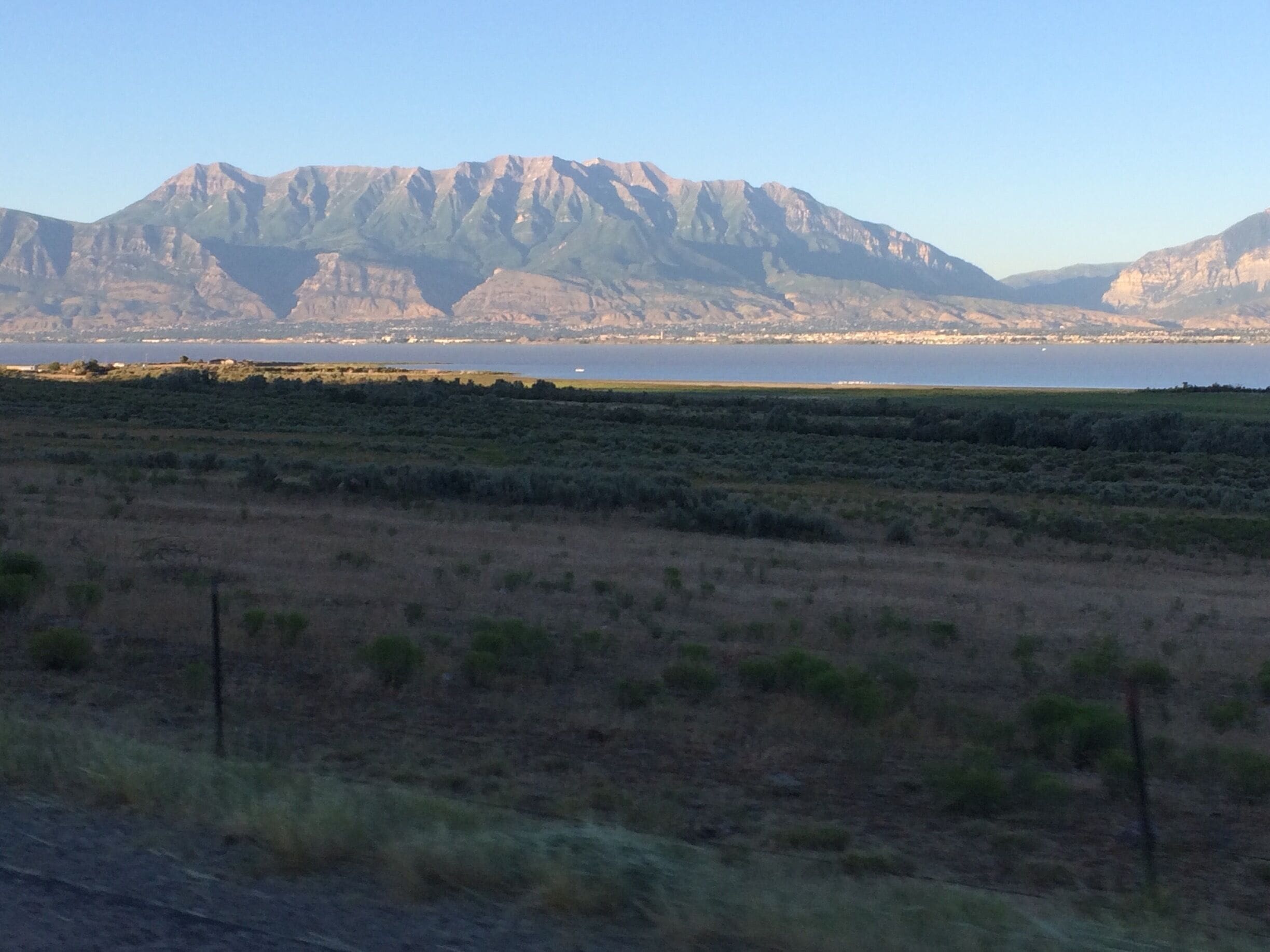 West side of Utah lake