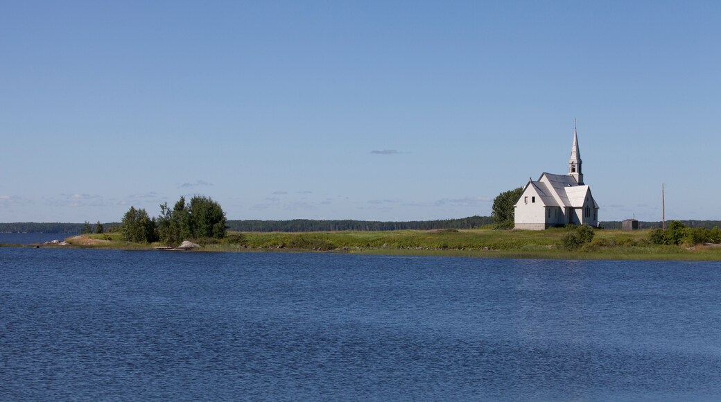 Old abandoned church in Longlac, northern Ontario, Canada.