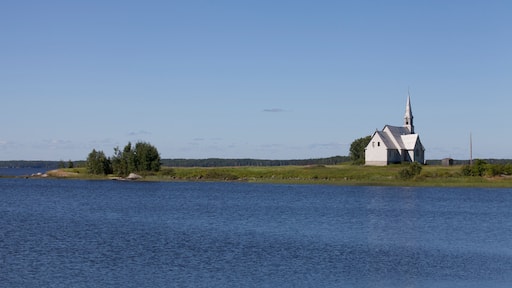 Old abandoned church in Longlac, northern Ontario, Canada.