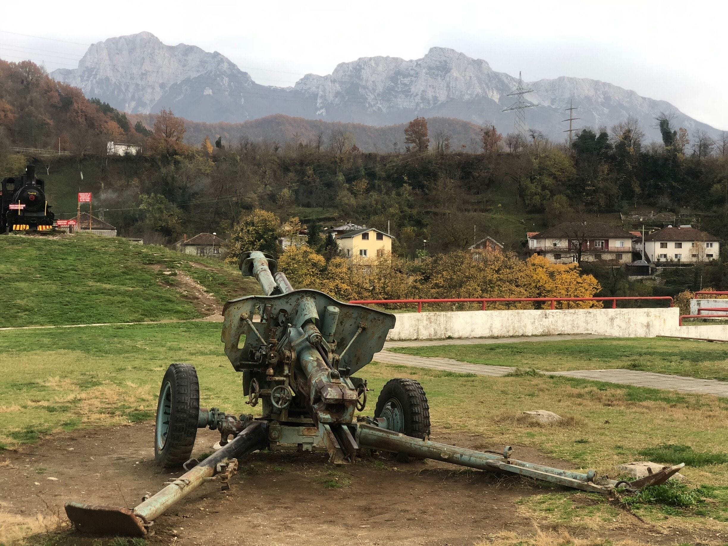 Nice landscape surrounding the museum