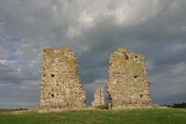 Ruins of All Saints Church, Hope