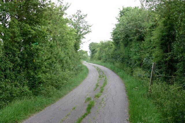 Chittenden's Lane, Junction of Footpath