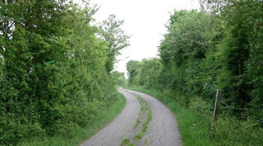 Chittenden's Lane, Junction of Footpath
