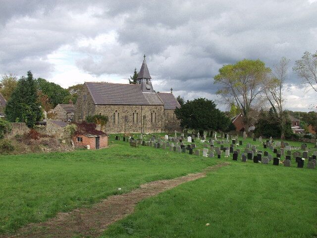 St. Thomas's Church Pen-y-cae. Yr Eglwys yng Nghymru (The Church in Wales) building and cemetery in Pen-y-cae dedicated to St. Thomas.