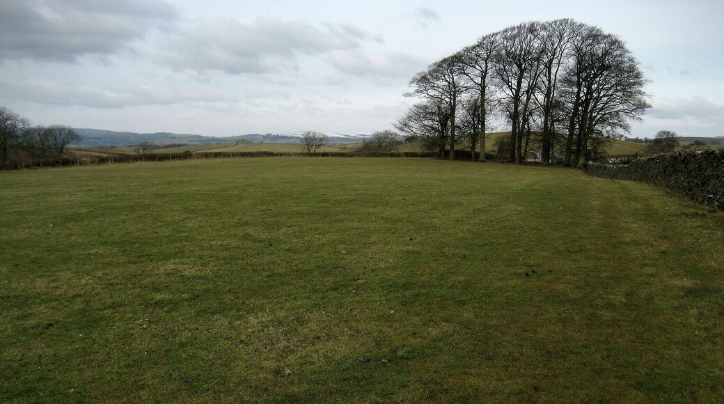 Field North of Burton in Lonsdale A footpath runs through the centre of this field from Burton in Lonsdale en route for Ireby.