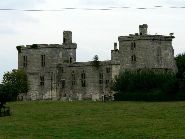 Wressle Castle, Wressle, East Riding of Yorkshire, England. It seems a shame to allow such a splendid building to fall apart.