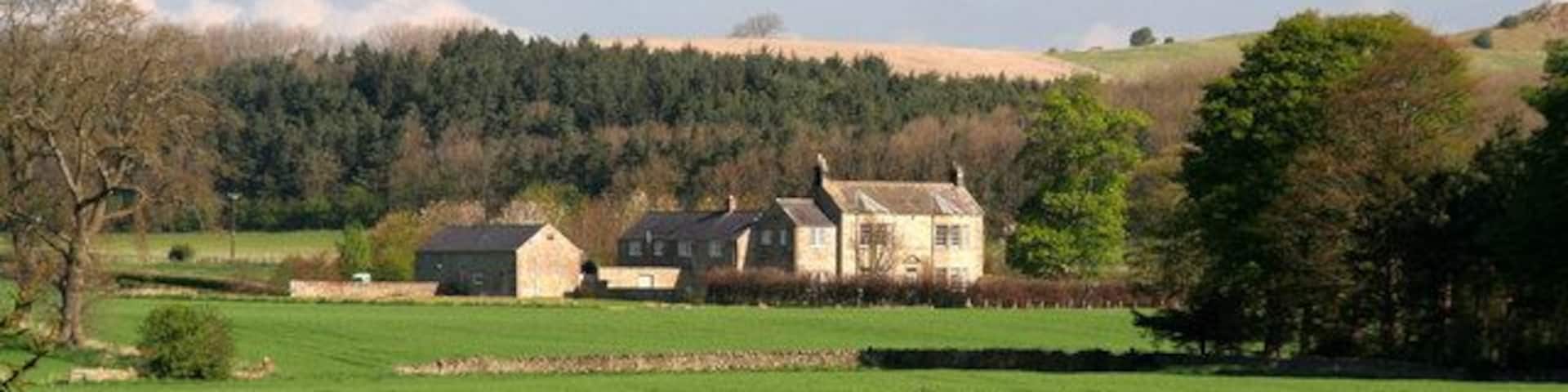 Ellwood House View across the River North Tyne to Ellwood House near Barrasford.