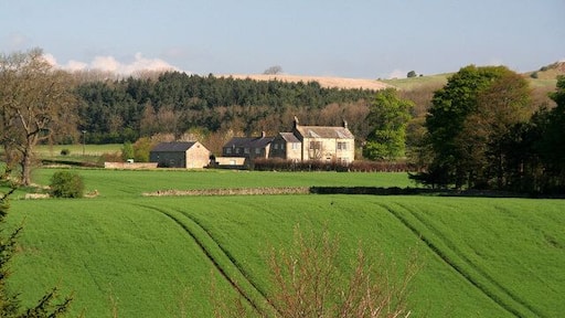 Ellwood House View across the River North Tyne to Ellwood House near Barrasford.