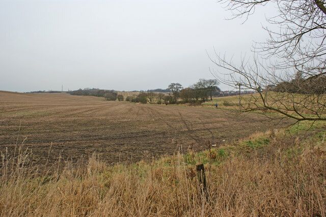 Looking towards Billinge Hill from Roby Well Way