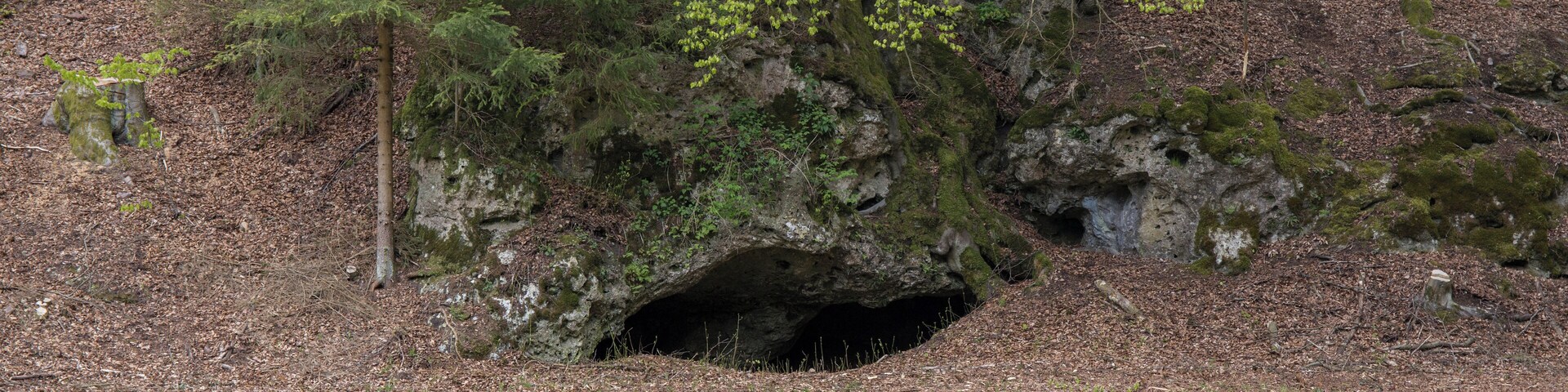 Blick auf das Höhlenportal