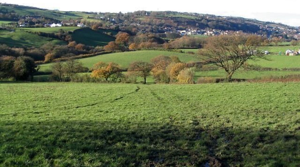 View towards Holywell (Treffynnon)