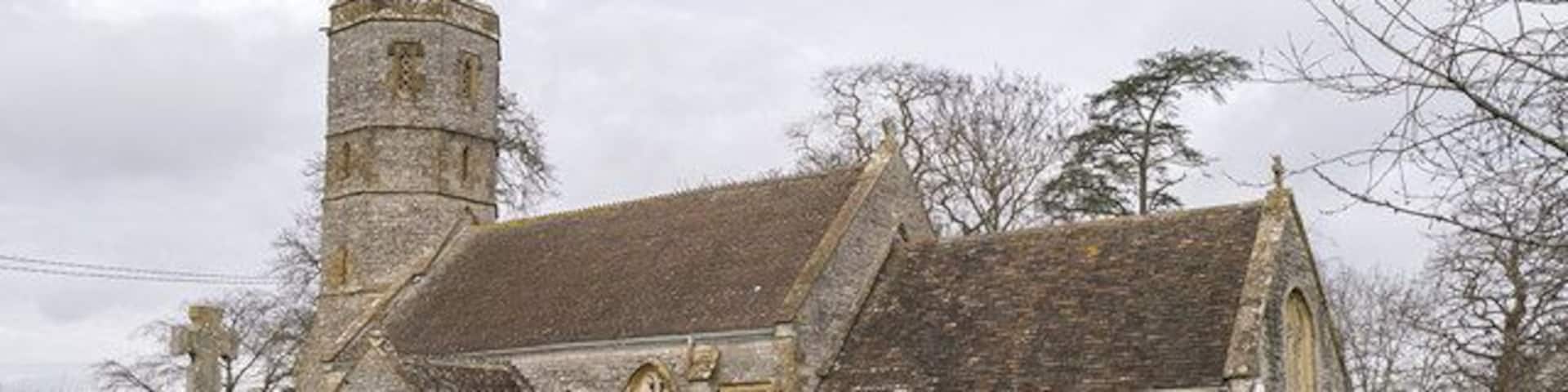 St Peter's parish church, Podimore, Somerset, seen from the southeast
