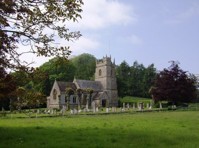 South Cadbury church Dedicated to St. Thomas a Becket. A 14th century tower, but most of the church was rebuilt in Victorian times.