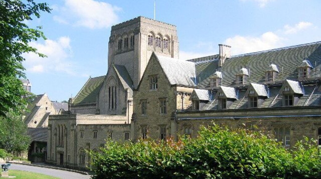 Ampleforth Abbey. It would appear that most if not all of this square belongs to the Abbey.
