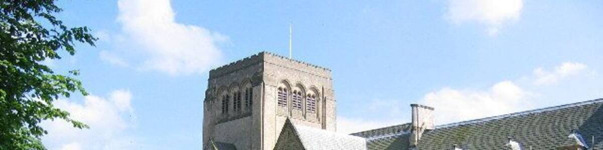 Ampleforth Abbey. It would appear that most if not all of this square belongs to the Abbey.
