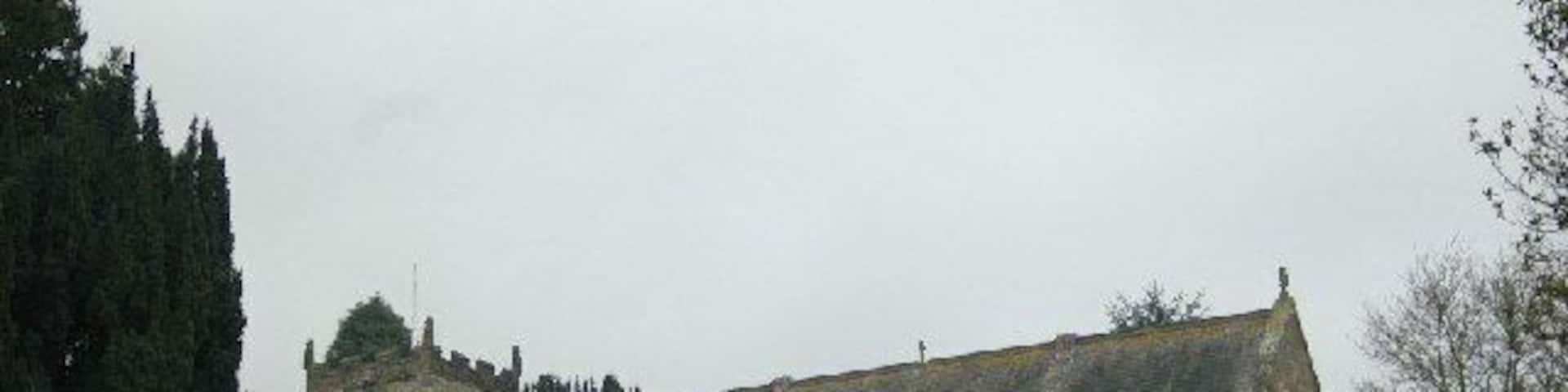 Ampleforth: St Hilda. Much of this church dates from a rebuilding in 1868 by T H & F Hedley but parts go back to the 11th century. Part of a group of churches today, in the 19th century it was a Vicarage within the Liberty of St Peter (ie., adminstered by York Minster) and the Prebendary of Ampleforth was the patron of (ie., held the advowson, owned and obtained profit from the tithes, presented to) the living.