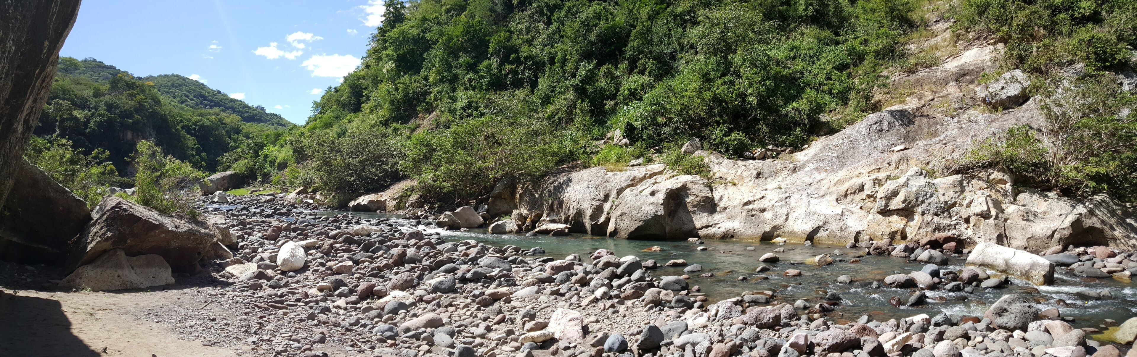 Panorama landscape from the Cañón de Somoto