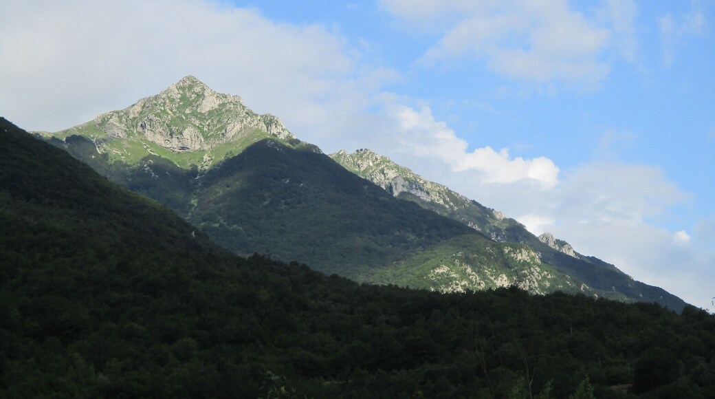Il Pizzo Deta visto da Collepiano di Balsorano