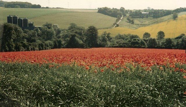 A436 towards Slacks Barn