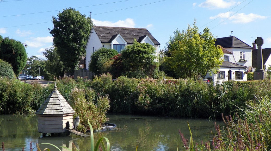 Cage Pond, Shenley, Hertfordshire, England.