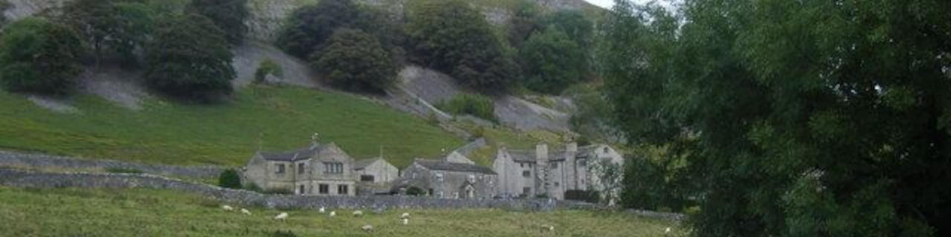 Old Hall and Hills, Kilnsey