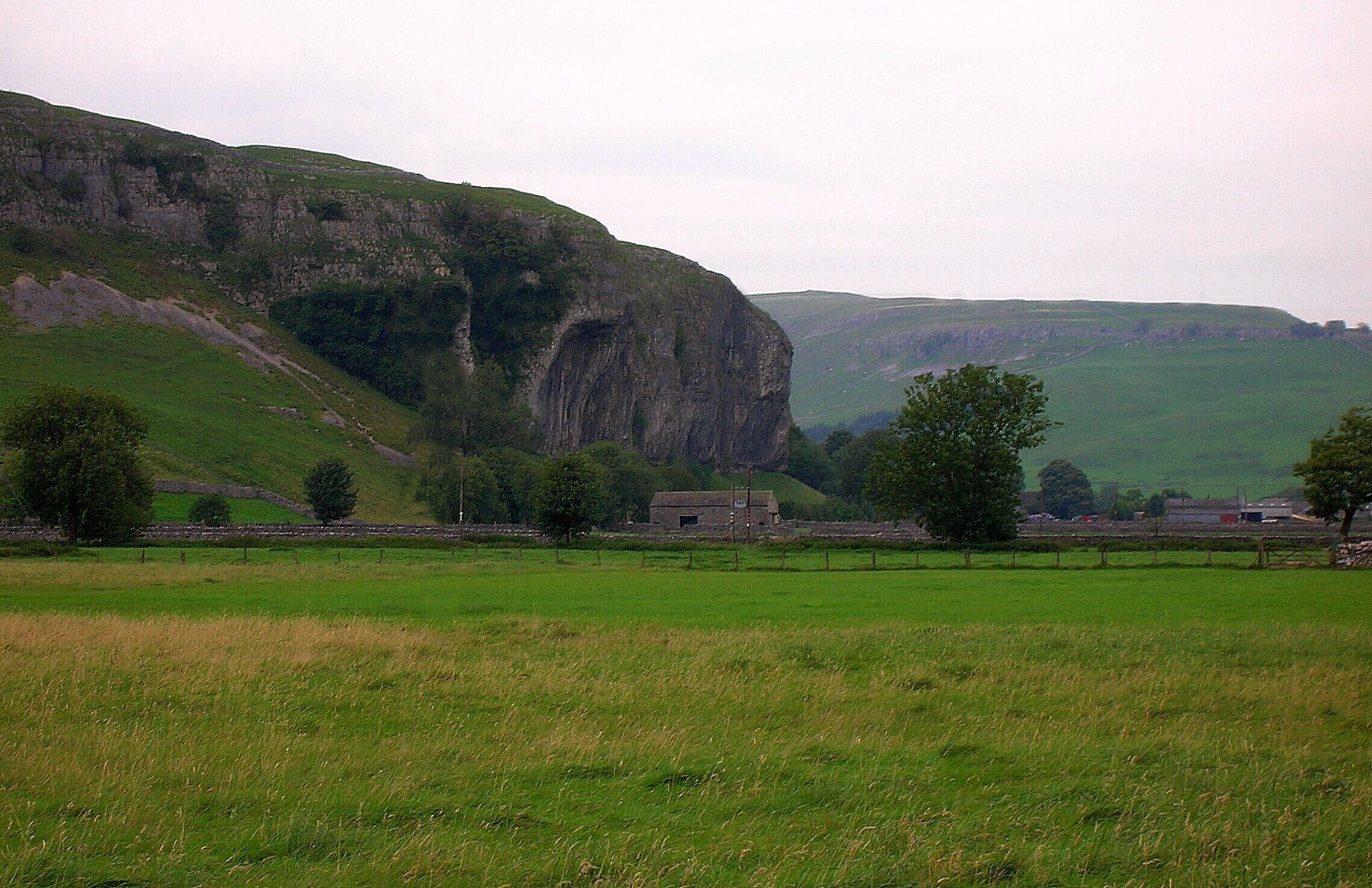 Kilnsey Crag , Yorkshire Dales , September 2008