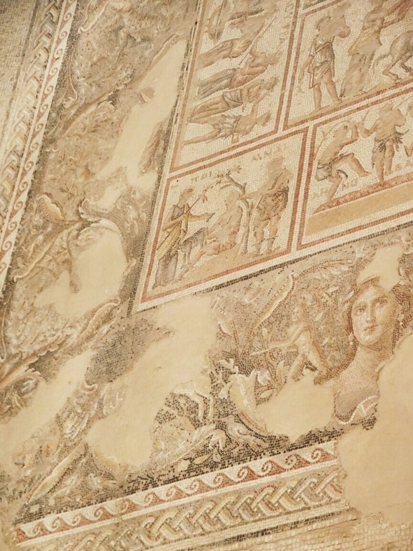 The mosaic floors at Zippori are incredible. An amazing use of human ingenuity.