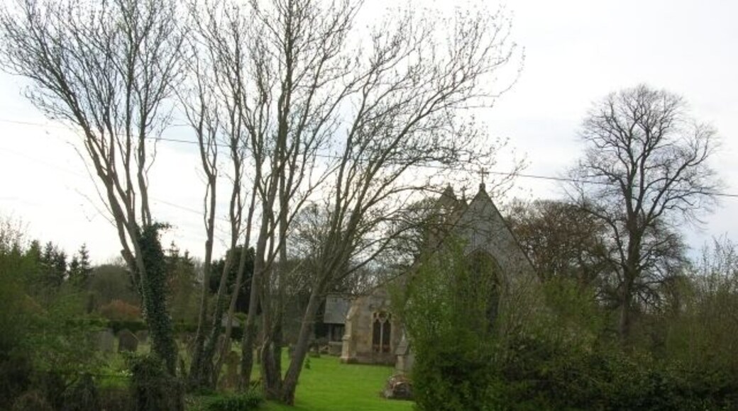 St. Peter's and St. Paul's church Situated at one end of Scrayingham.
