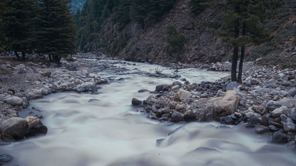 Kunhar, is a 166 km (103 mi) long River, located primarily in the Khyber Pakhtunkhwa, Pakistan. It flows through the entire Kaghan Valley, Naran, Kaghan, Balakot, and joins the Jhelum River.