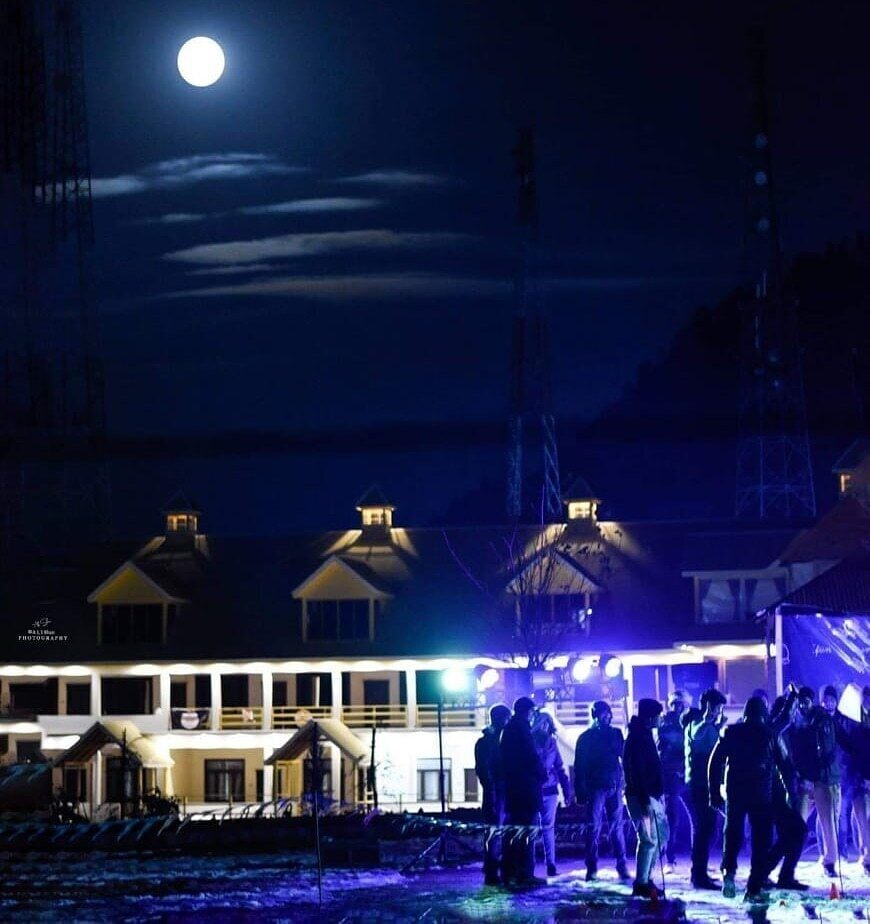 One fine night at Cedarwood Resort and Fullmoon Party. KPK, Pakistan.