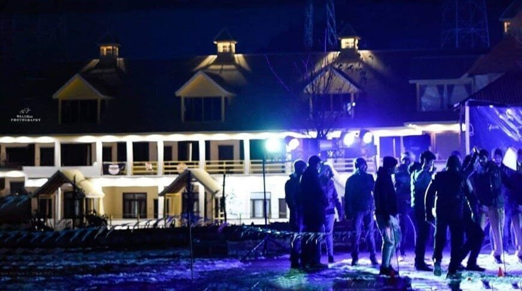 One fine night at Cedarwood Resort and Fullmoon Party. KPK, Pakistan.