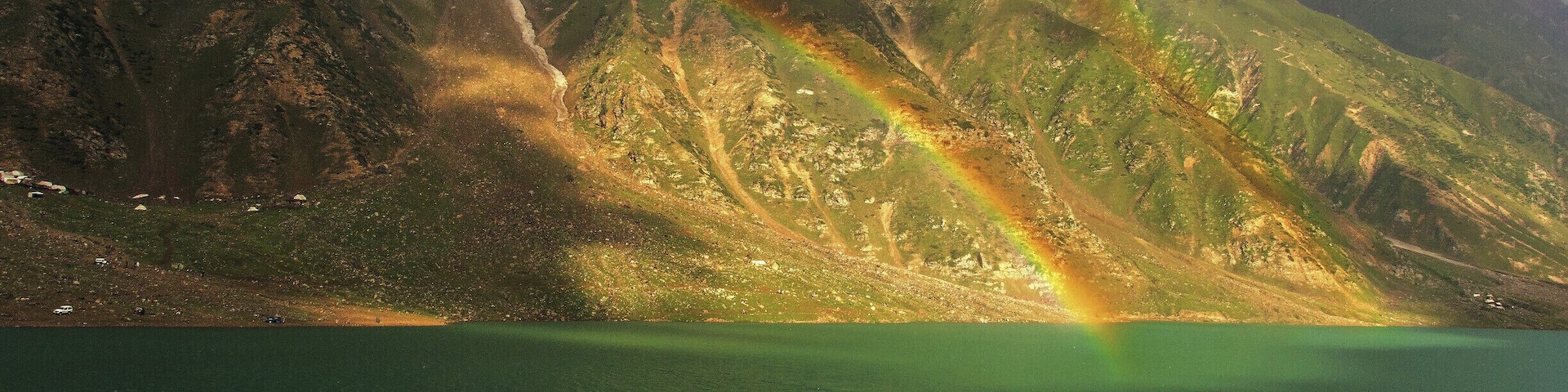If you ask me what is my most visit place ever, that's Lake Saif ul malook. I have seen it when its frozen, i have seen it when its Aqua Blue, i have seen it in Early Spring and late Autumn. I have seen it in Fog, Rain, Snow , and saw it with Rainbows over it aswell. The beautiful lake is the most visited place in Pakistan.