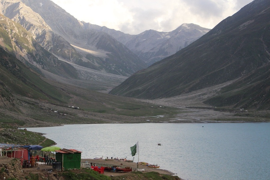 Saiful Muluk is a mountainous lake located at the northern end of the Kaghan Valley, near the town of Naran.