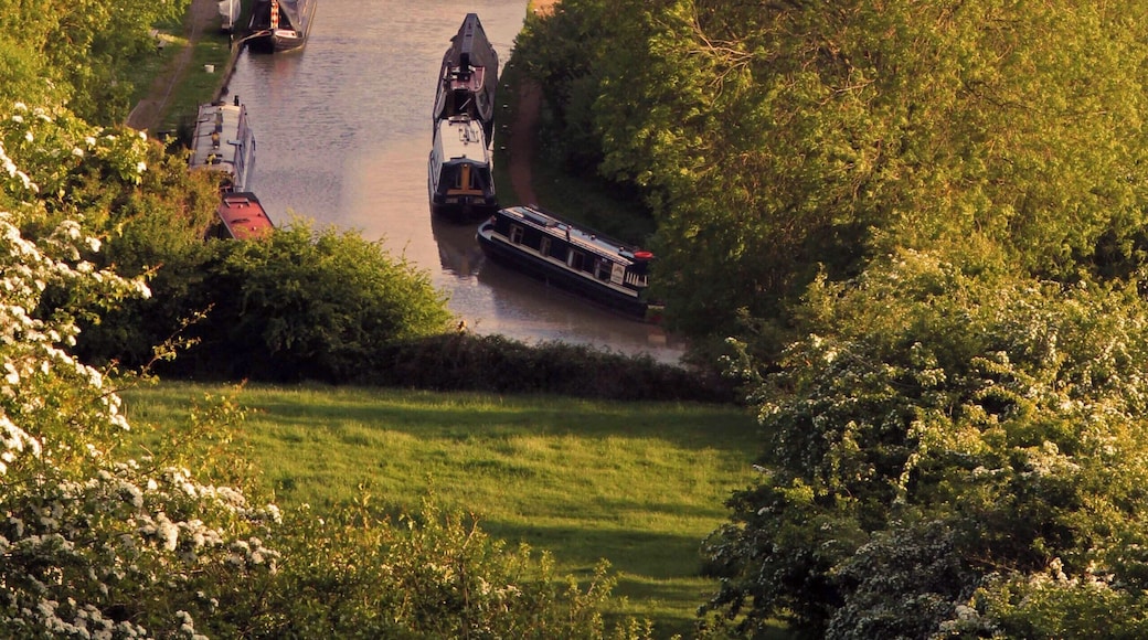 The Oxford Canal viewed from Napton-on-the-Hill