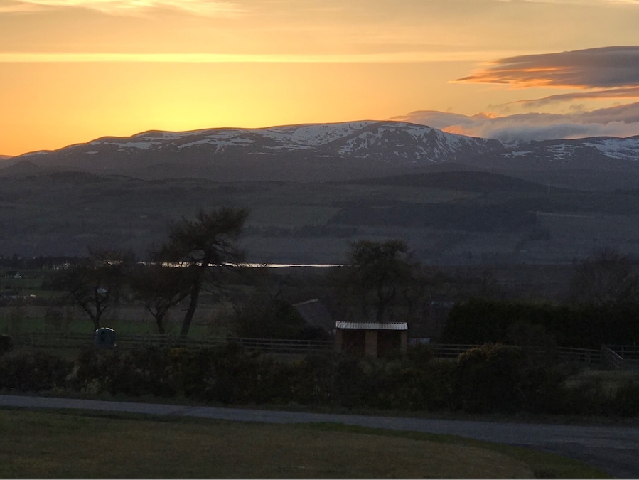 Another shot of the beautiful scenery in the Scottish Highlands. I caught sight of this vista whilst driving and just managed to pull over and take this.