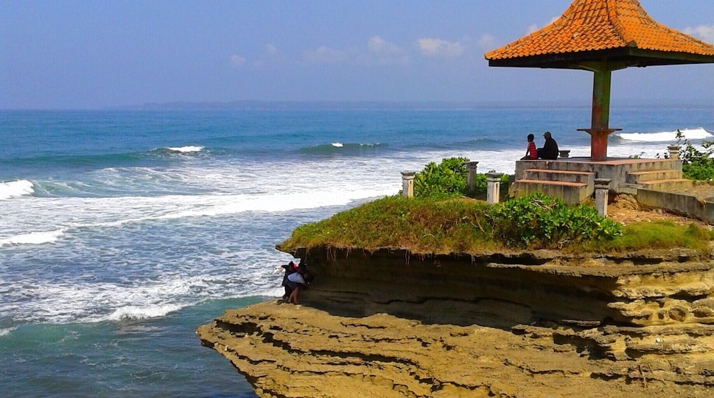One of fine beaches of Pangandaran