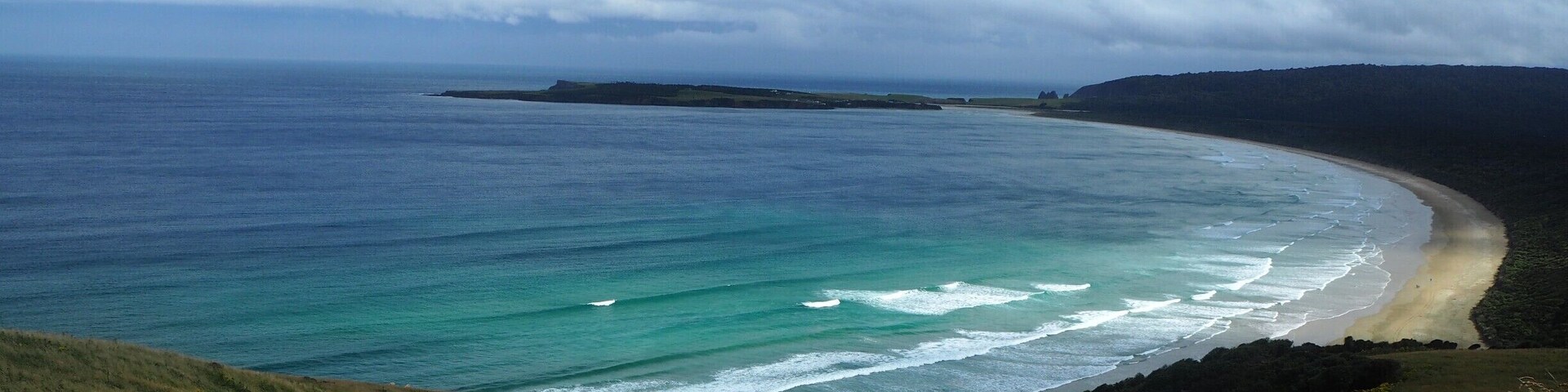 Florence Hill Lookout at Tautuku Bay on the Chasland Highway, near the Catlins Forest Part