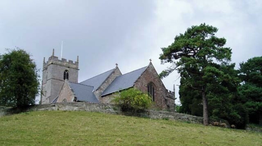 Retaining wall at St Peter's Church, Inkberrow The wall running around the eastern edge of the church is listed. It was being undermined by rabbits digginy burrows but they have been seen off for now...