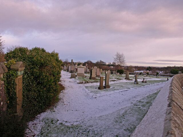 Cemetery , Houston View of the old cemetery.