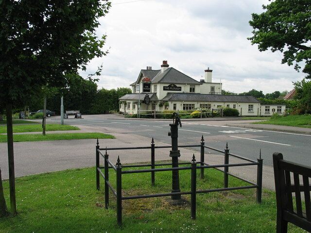 Parish Pump and 'The Plough' Public House This area of Cuffley was formerly the village green, but the focus of the village changed once the railway arrived in 1913.
