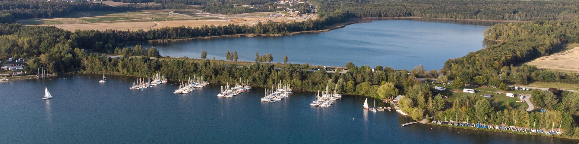 The lake Steinberger See