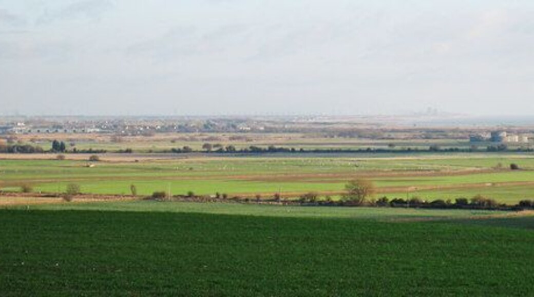 View to Rye, Dungeness and Camber Castle