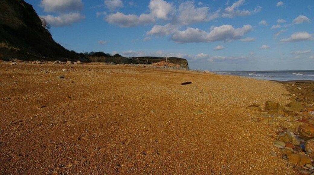 Fairlight Beach Fairlight Cove looking back towards Cliff End