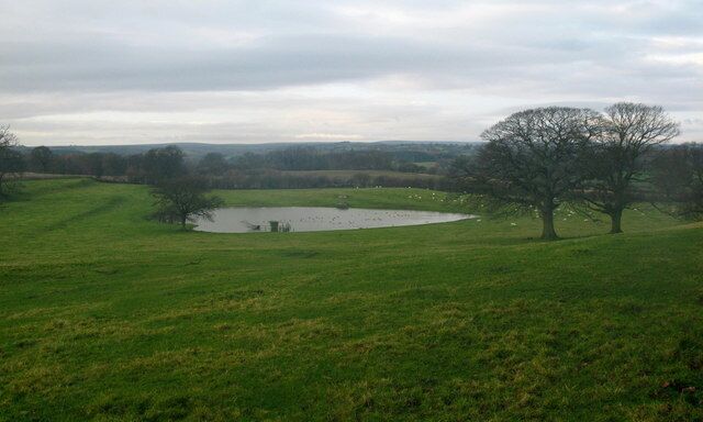 Cat Crag Quarry View from Moor Lane, west of Aldfield.