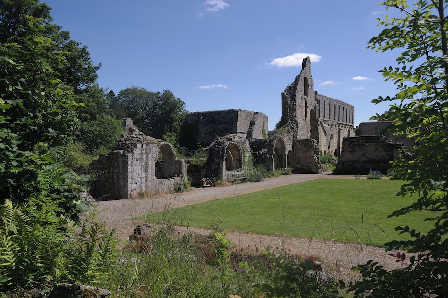 Jervaulx Abbey.