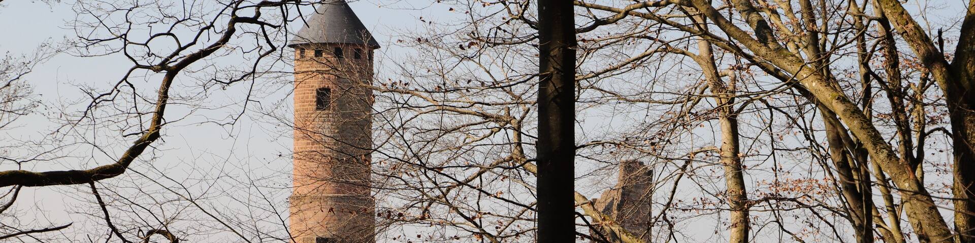 the castle ruins of kirkel